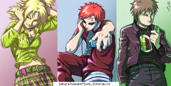 kankuro- este cel de-al doilea copil al celui de-al patrulea kazekage, ceea ce �l face fratele mai