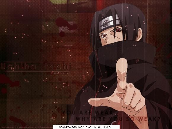 Inachi - Aici vorbim despre Itachi si punem poze cu el - Itachi